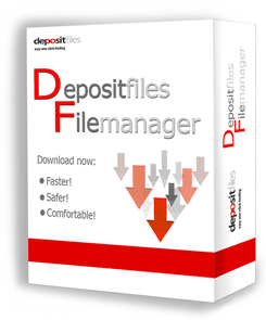 DepositFiles Filemanager